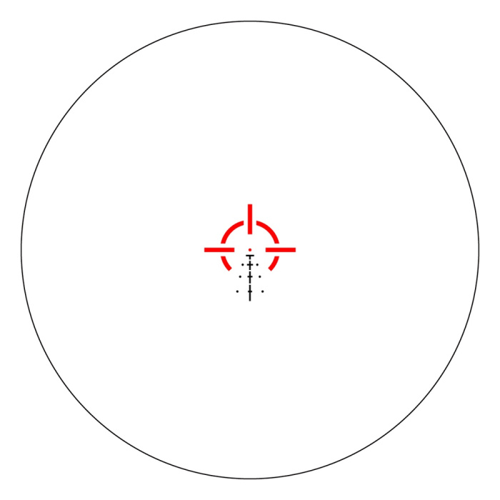 Zestaw Vector Optics Pryzmat Paragon 4×24 Mini Prism & Kolimator 1×17×24 Green Dot (VOGP-01)